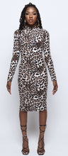 Load image into Gallery viewer, Mary Jane Leopard Dress
