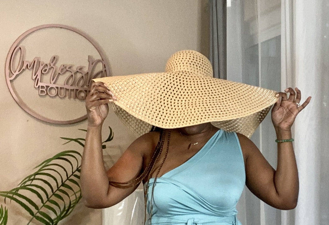 Bad Girl Oversized Sun Hat