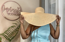 Load image into Gallery viewer, Bad Girl Oversized Sun Hat
