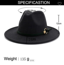 Load image into Gallery viewer, Trendy Panama Fedora
