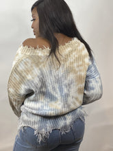 Load image into Gallery viewer, Sierra Distress V-Neck Sweater
